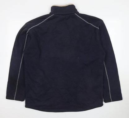 Mens UK Size L Le Shark Blue Pullover Sweatshirt