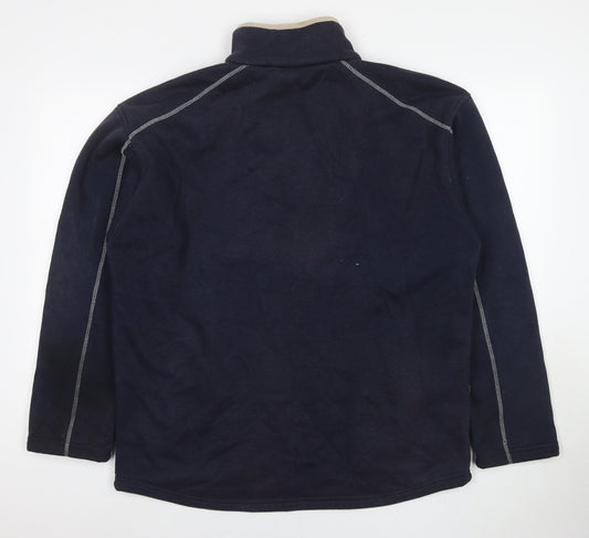 Mens UK Size L Le Shark Blue Pullover Sweatshirt