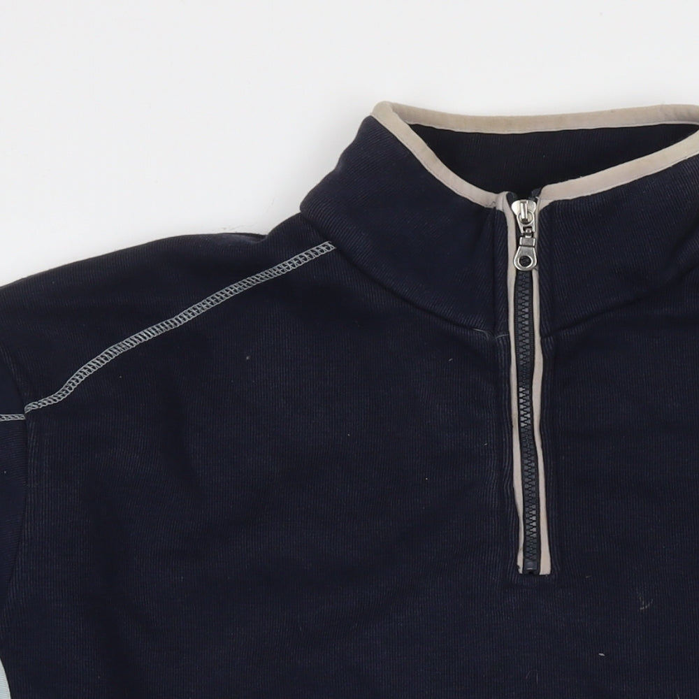 Mens UK Size L Le Shark Blue Pullover Sweatshirt