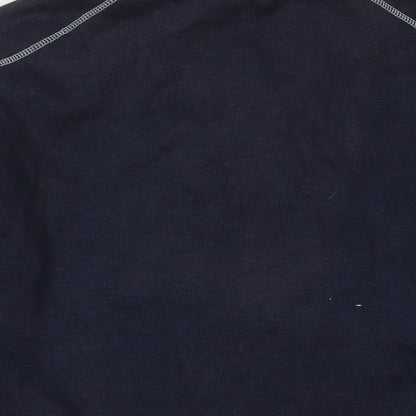 Mens UK Size L Le Shark Blue Pullover Sweatshirt