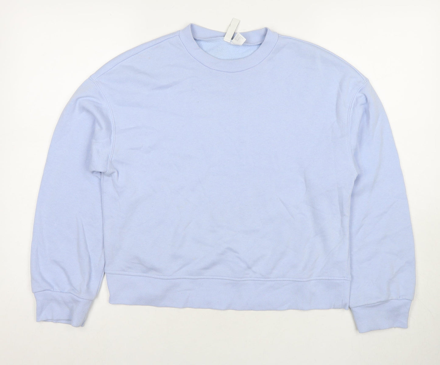 Womens UK Size XS Divided by H&M Blue Pullover Sweatshirt