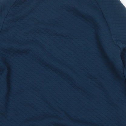 Kipling Womens Blue Polyester Pullover Sweatshirt Size S Pullover