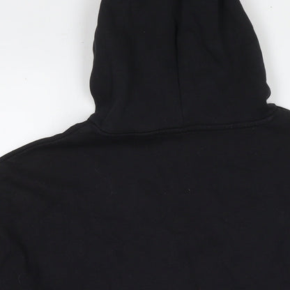 Divided by H&M Womens Black Cotton Pullover Hoodie Size M Pullover - San Francisco California Cropped