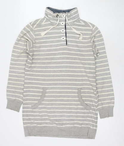 Womens UK Size 10 NEXT Grey Pullover Sweatshirt