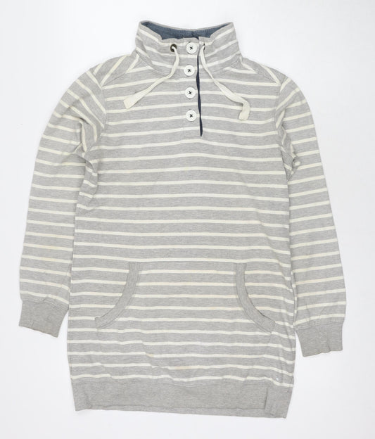 Womens UK Size 10 NEXT Grey Pullover Sweatshirt