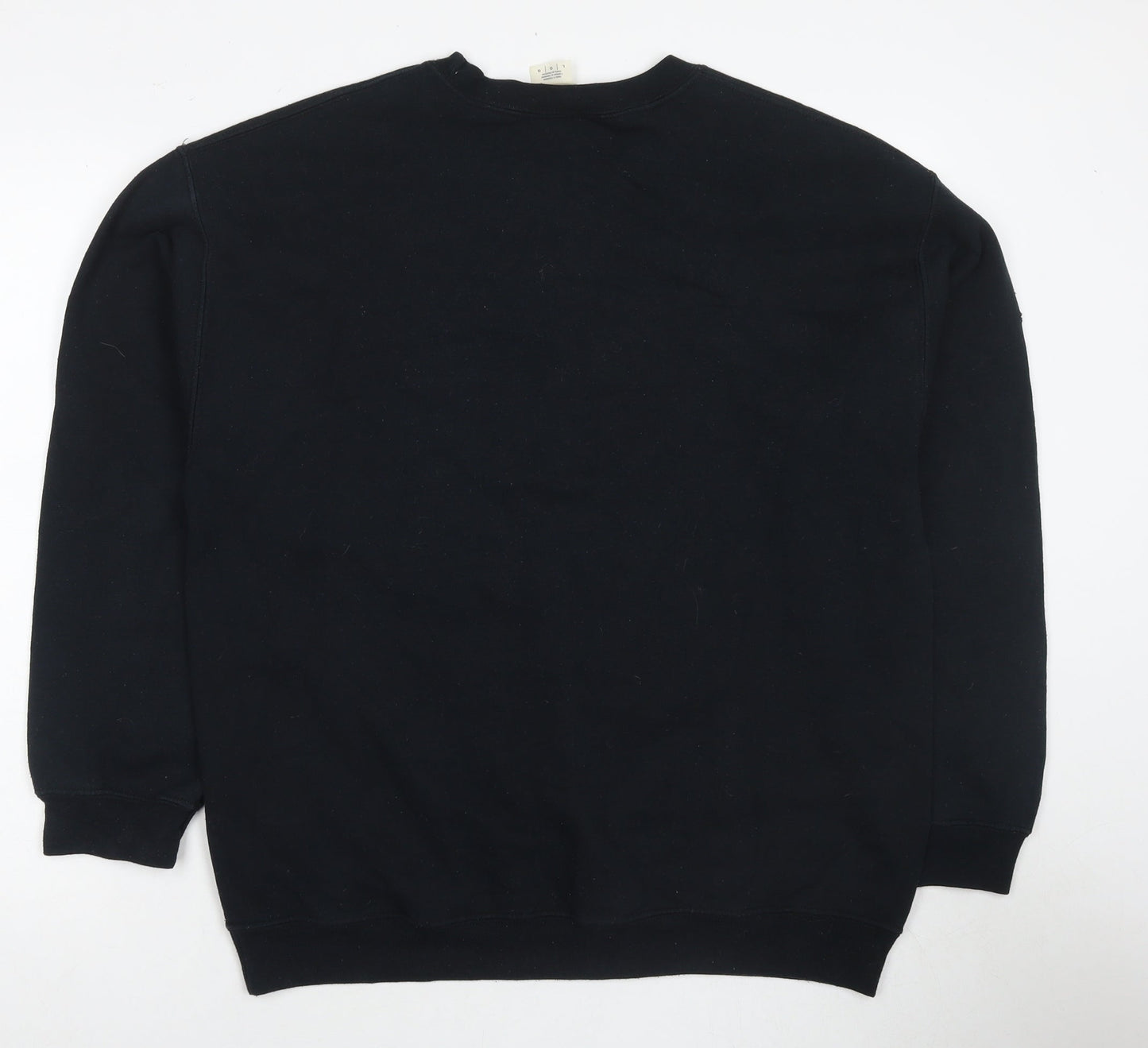 Kamehameha Mens Blue Cotton Pullover Sweatshirt Size L - Anime