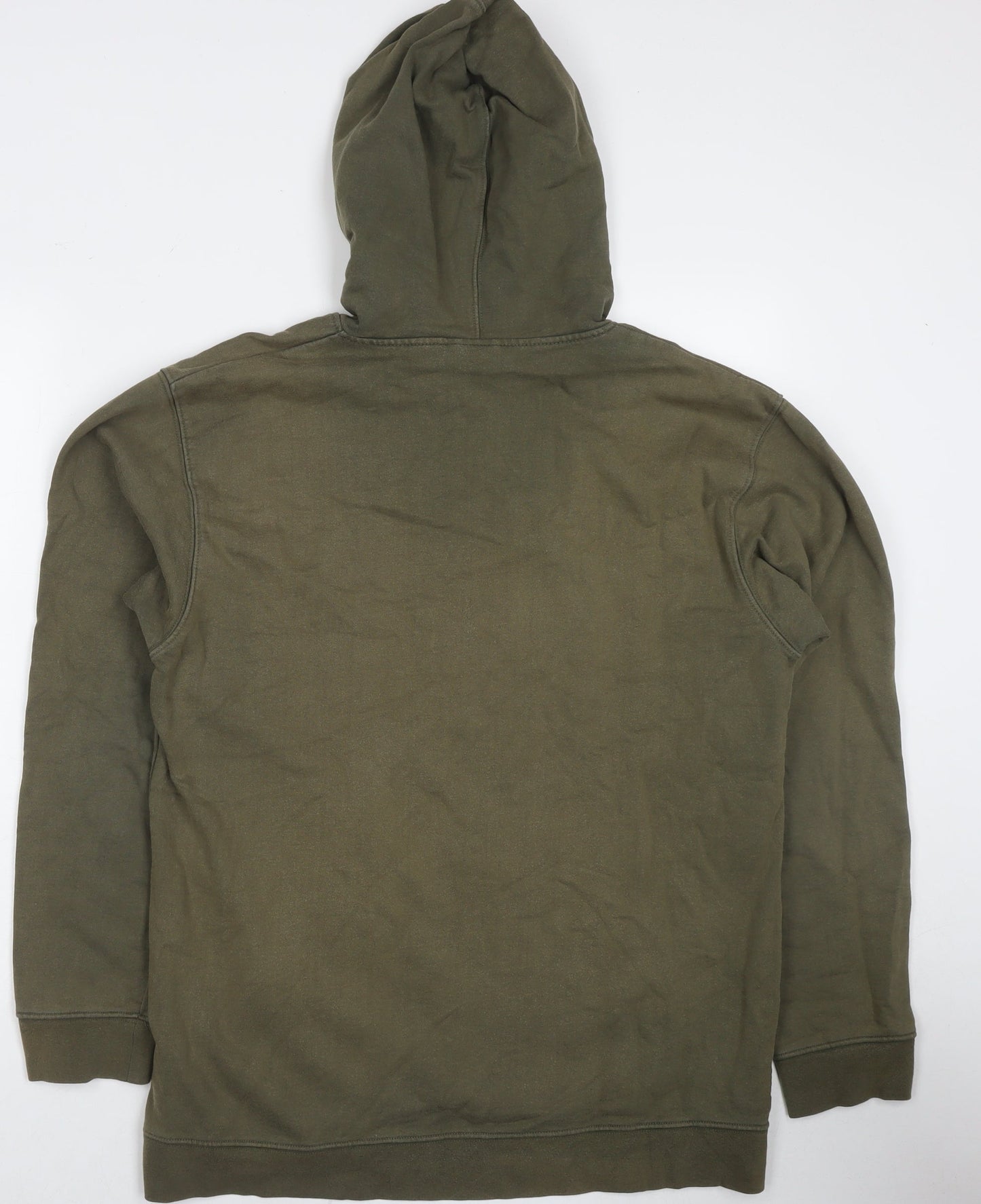 Baleno Mens Green Cotton Pullover Hoodie Size XL - Logo