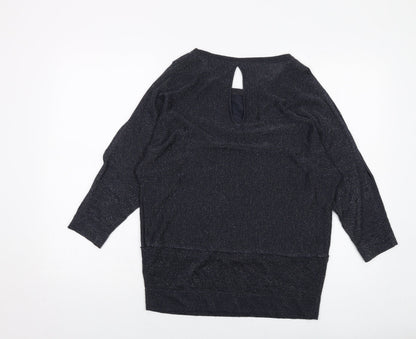Womens UK Size 8 NEXT Blue Pullover Jumper