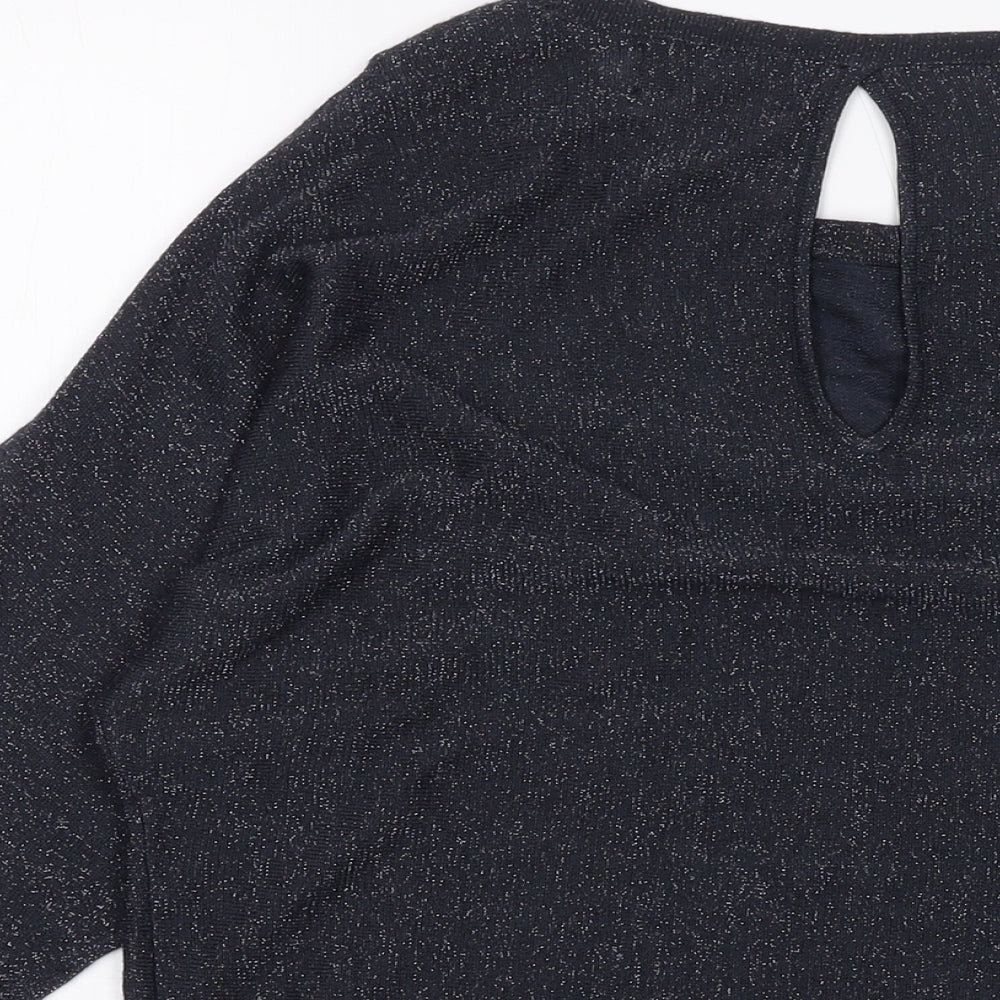 Womens UK Size 8 NEXT Blue Pullover Jumper
