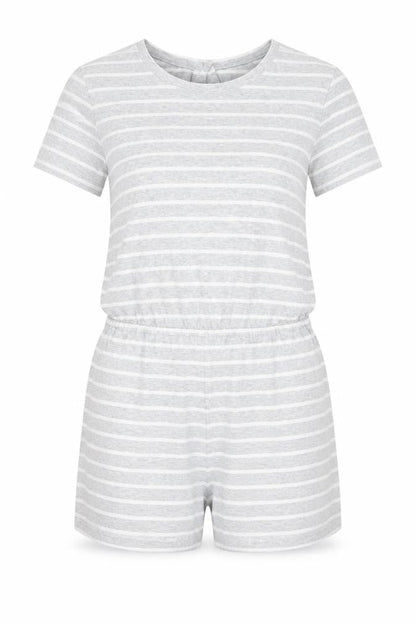 Womens UK Size L FOREVER 21 One-Piece Grey Playsuit