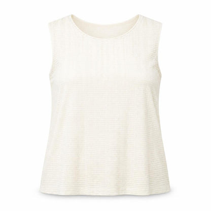 Womens UK Size 16 Classic Beige Basic Tank