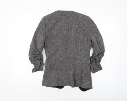 H&M Womens Grey Jacket Size 6