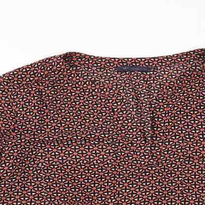 Womens UK Size 12 Marks and Spencer Red Basic Blouse