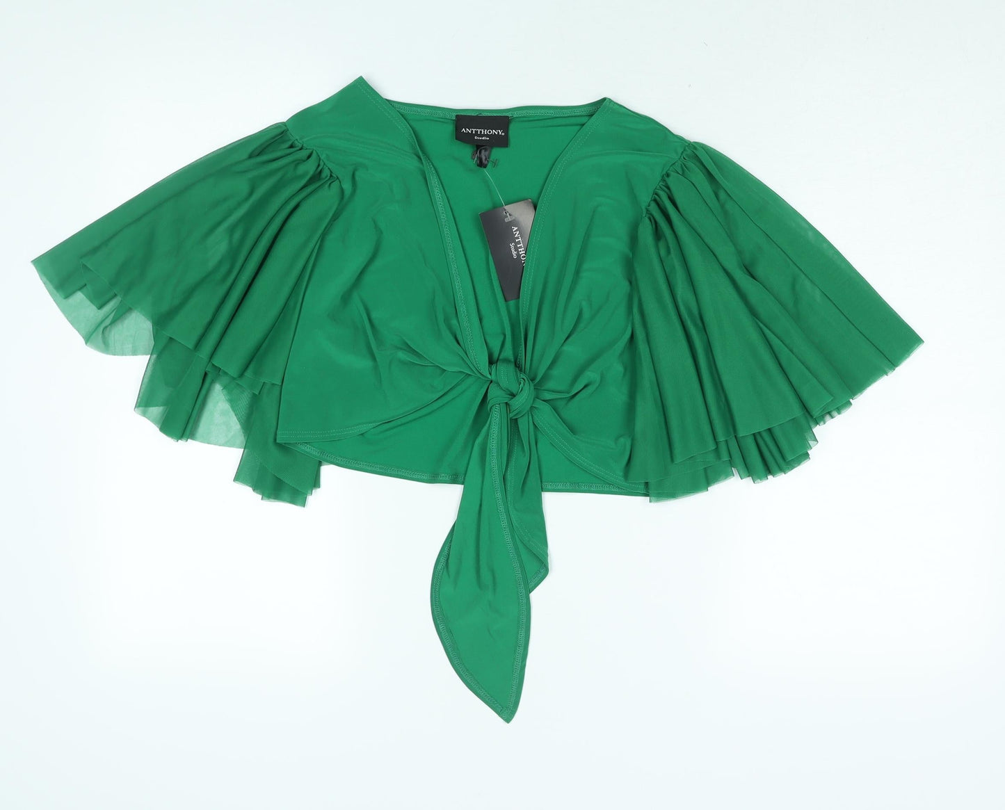 Womens UK Size M Antthony Green Cropped Blouse