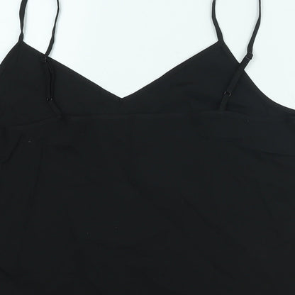 Womens UK Size 10 Marks and Spencer Black Camisole Blouse