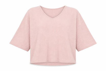 Womens UK Size L New Look Pink Basic Blouse