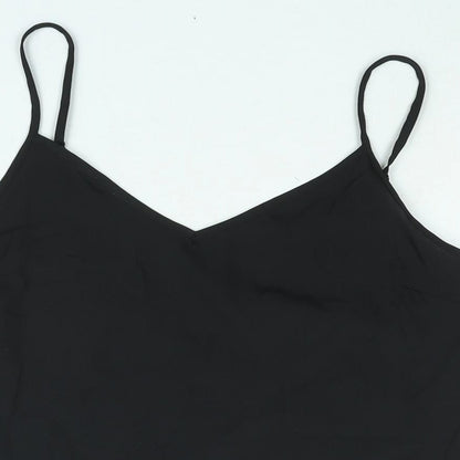 Womens UK Size 10 Marks and Spencer Black Camisole Blouse