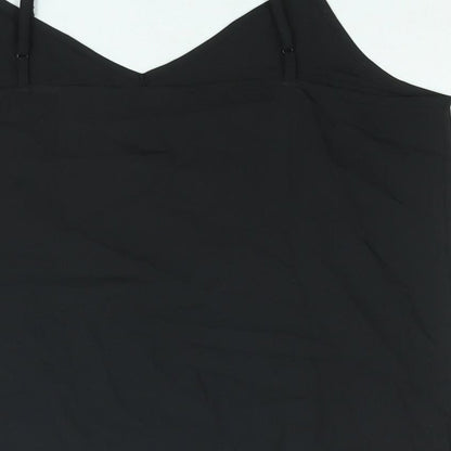 Womens UK Size 10 Marks and Spencer Black Camisole Blouse