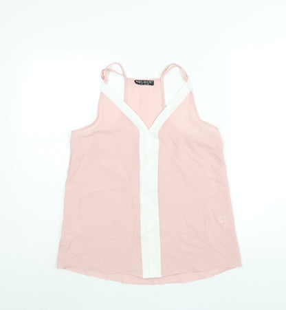 Womens UK Size 10 Select Pink Camisole Blouse