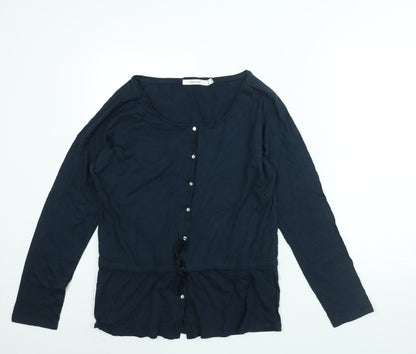 Womens UK Size 2XL Women'secret Blue Basic Button-Up