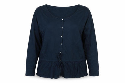 Womens UK Size 2XL Women'secret Blue Basic Button-Up