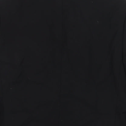 Mens UK Size 40 Topman Regular Black Suit Jacket