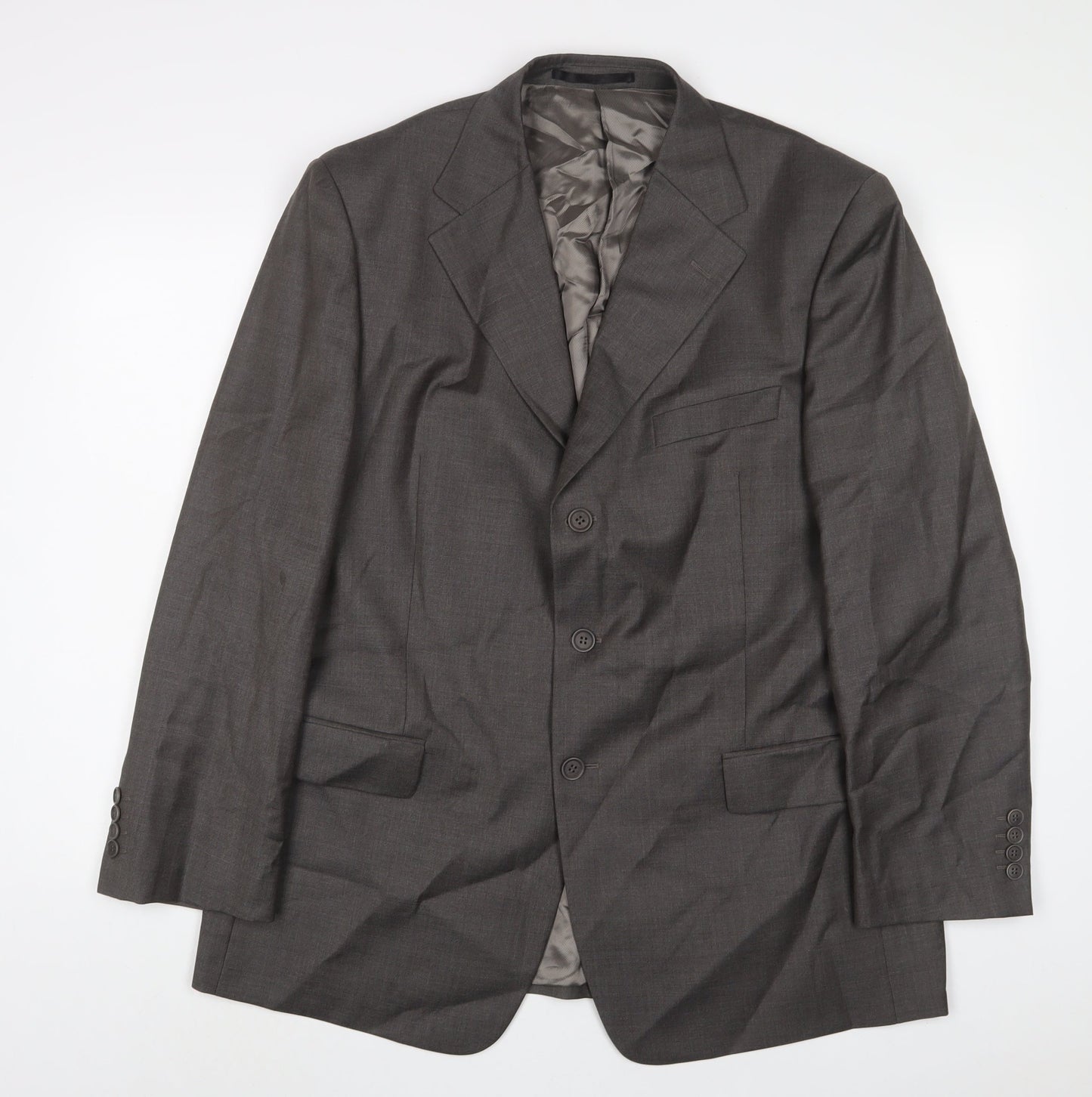 Mens UK Size 44 Marks and Spencer Regular Grey Suit Jacket