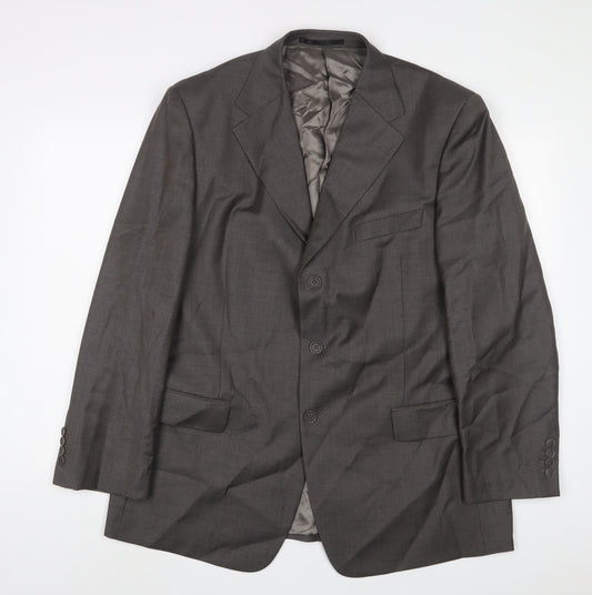 Mens UK Size 44 Marks and Spencer Regular Grey Suit Jacket
