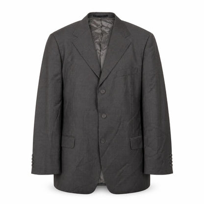 Marks & Spencer Mens Grey Wool Jacket Suit Jacket Size 44 Regular