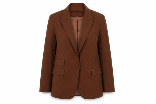Womens UK Size 6 Topshop Brown Jacket