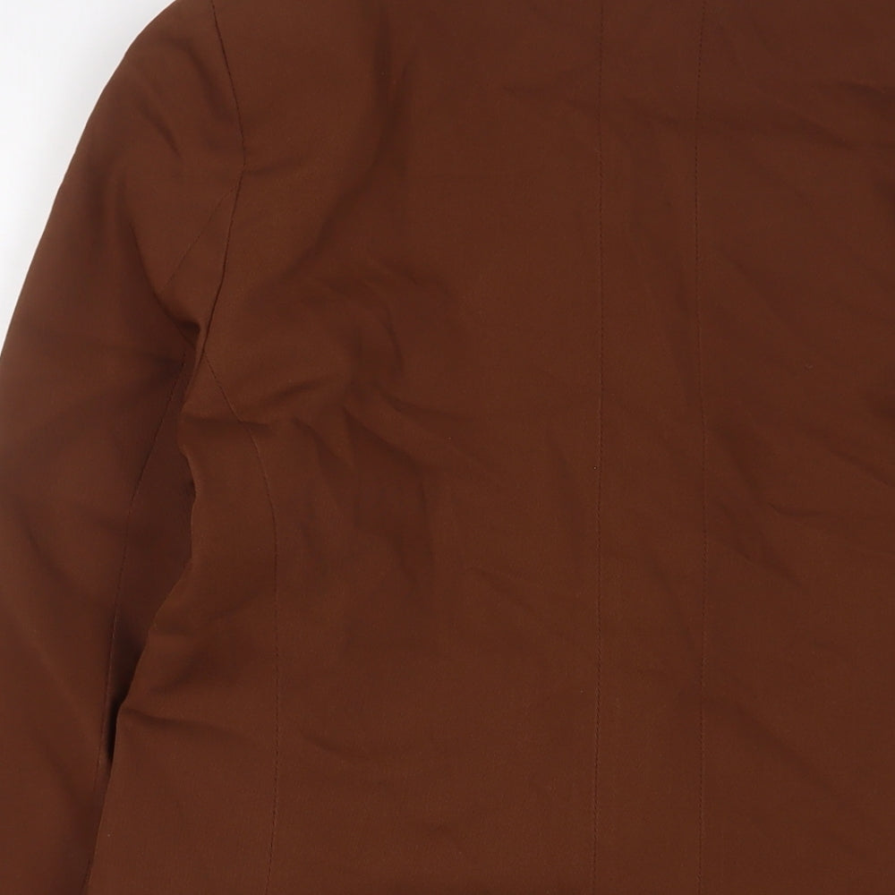 Womens UK Size 6 Topshop Brown Jacket