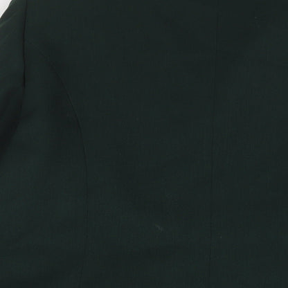 essence Womens Green Jacket Blazer Size 20 Button