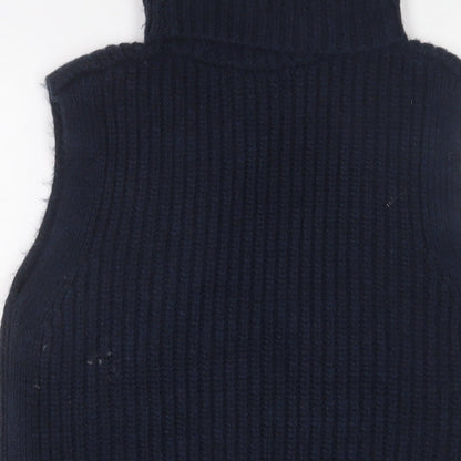 Womens UK Size XS Marks and Spencer Blue Pullover Jumper