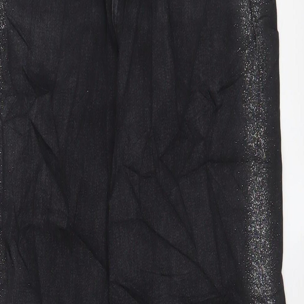 Womens UK Size 8 Marks and Spencer Regular Fit Mom Black Jeans