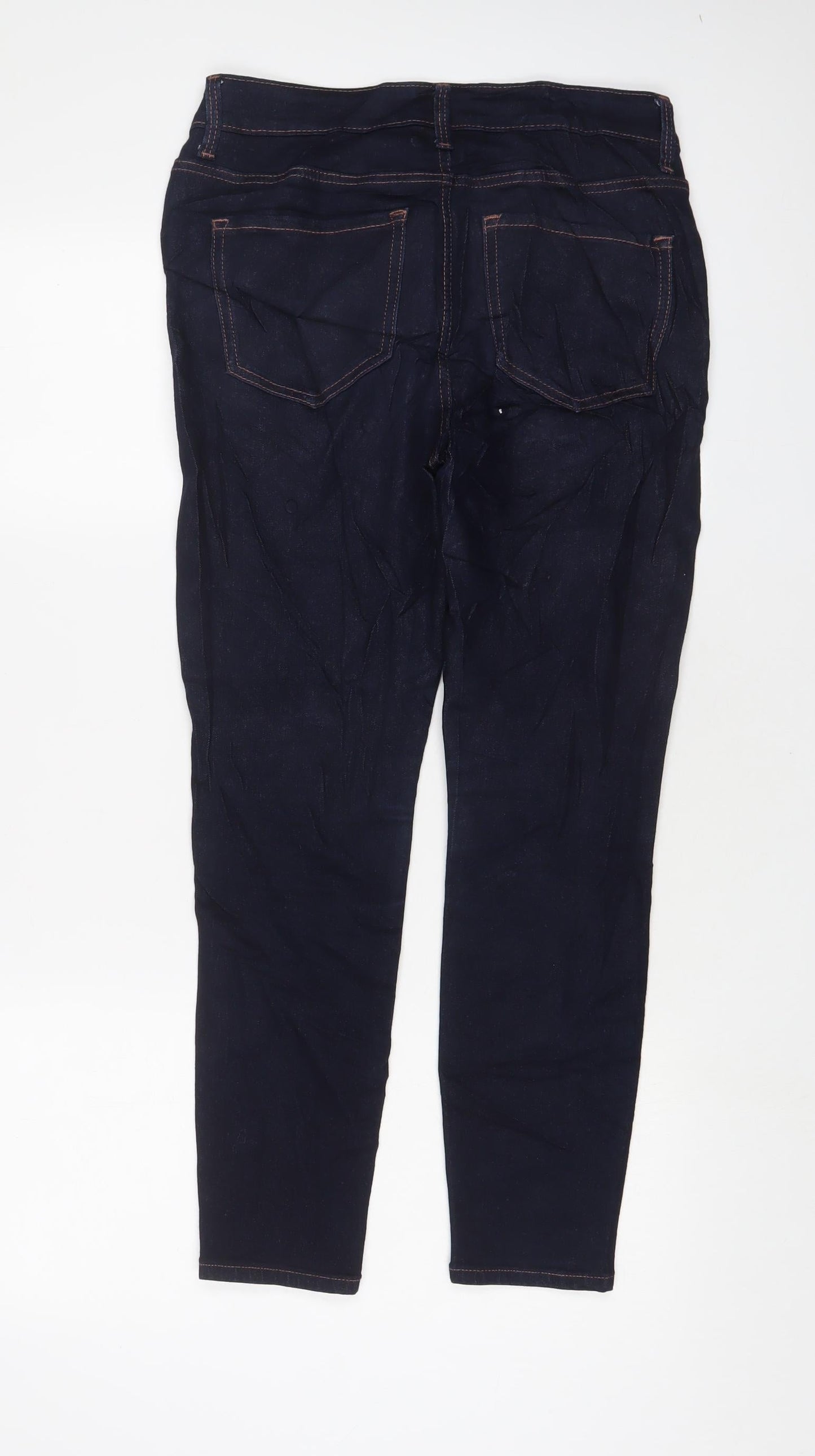 Womens UK Size 10 Marks and Spencer Regular Fit Skinny Blue Jeans