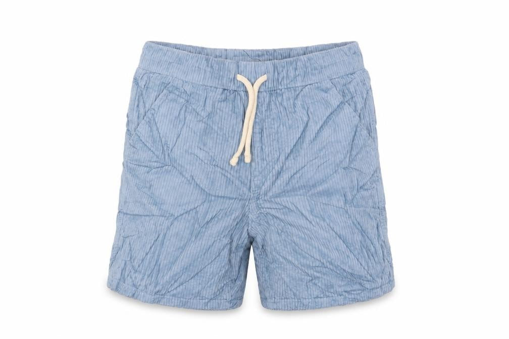 Marks & Spencer Boys Blue Cotton Bermuda Shorts Size 11-12 Years L6 in Regular Drawstring
