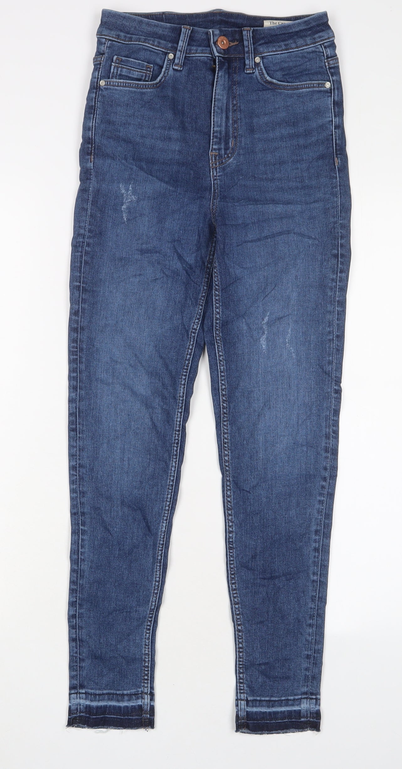 Womens UK Size 6 Marks and Spencer Regular Fit Skinny Blue Jeans