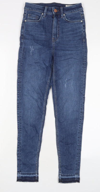 Womens UK Size 6 Marks and Spencer Regular Fit Skinny Blue Jeans