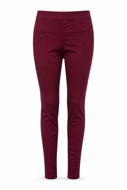 Marks & Spencer Womens Purple Cotton Jegging Jeans Size 8 L28 in Regular
