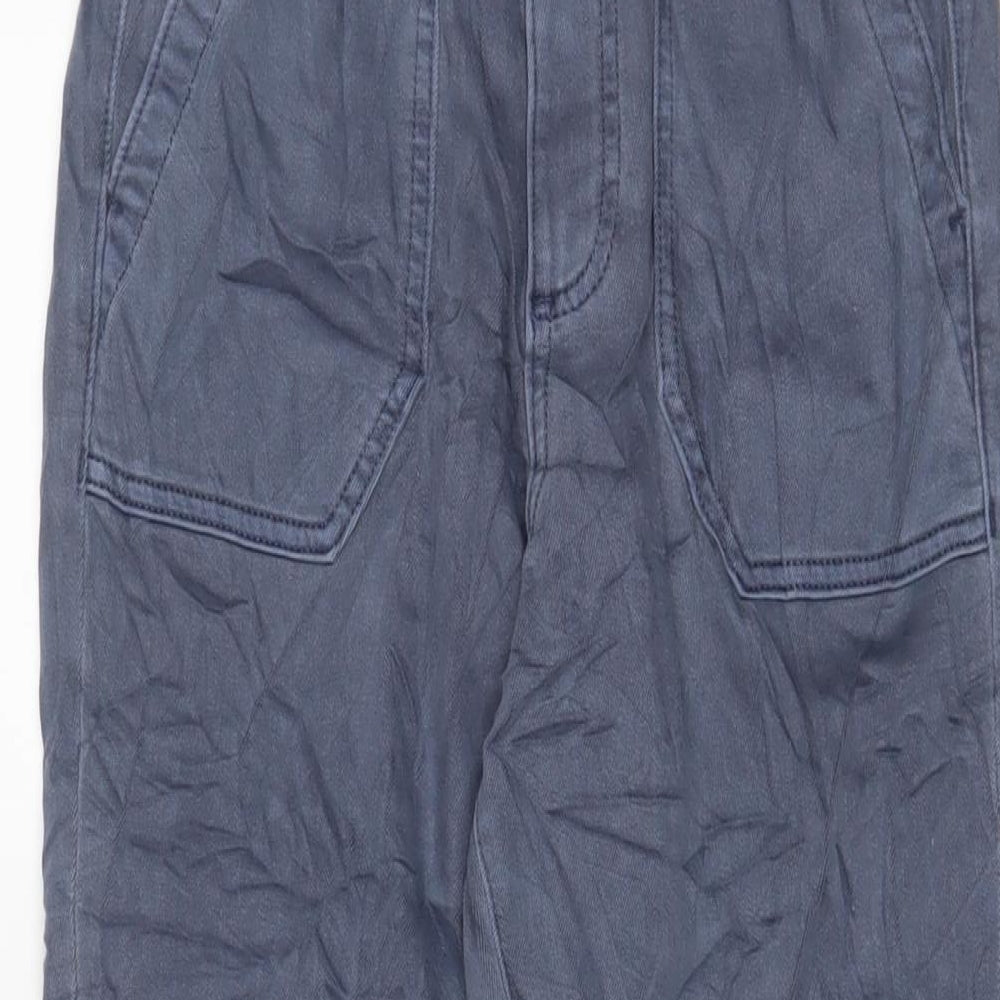 Womens UK Size 8 Marks and Spencer Regular Fit Tapered Blue Jeans