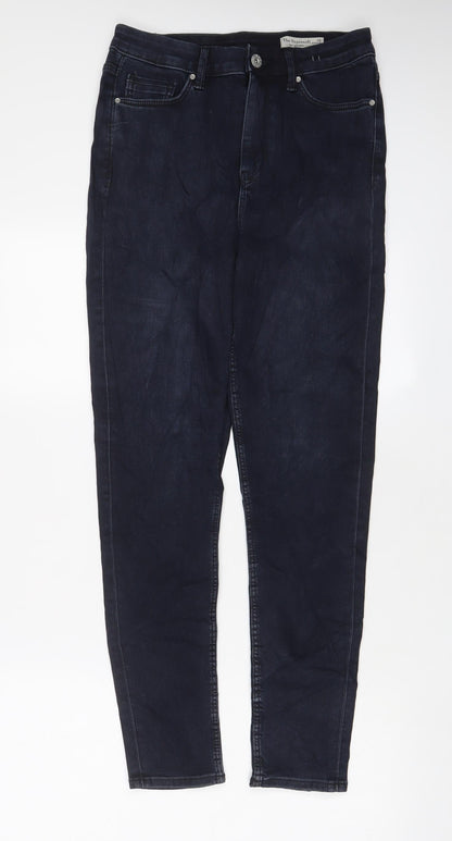 Womens UK Size 10 Marks and Spencer Regular Fit Skinny Blue Jeans