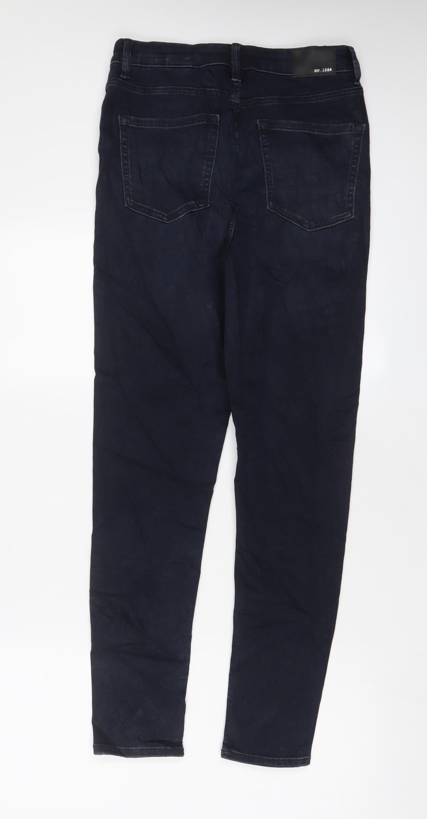Womens UK Size 10 Marks and Spencer Regular Fit Skinny Blue Jeans