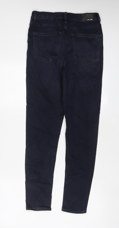 Womens UK Size 10 Marks and Spencer Regular Fit Skinny Blue Jeans