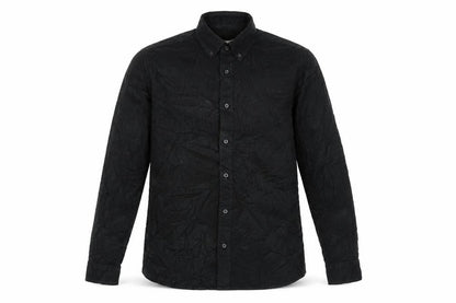 Marks & Spencer Mens Green Cotton Button-Up Size S Collared Button