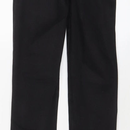 Denim & Co. Womens Black Cotton Skinny Jeans Size 8 L30 in Regular Zip
