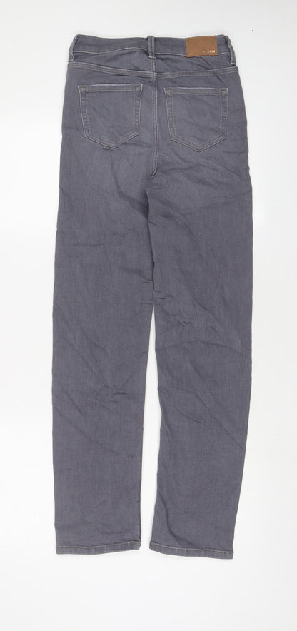 Womens UK Size 6 Marks and Spencer Regular Fit Straight Grey Jeans