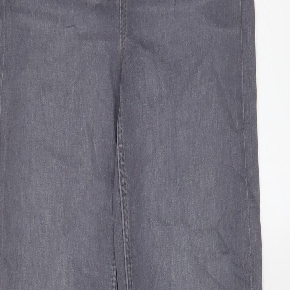 Womens UK Size 6 Marks and Spencer Regular Fit Straight Grey Jeans