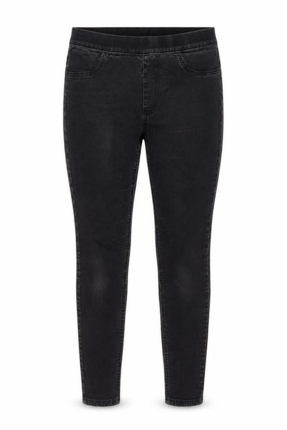 Marks & Spencer Womens Grey Cotton Jegging Jeans Size 12 L24 in Regular