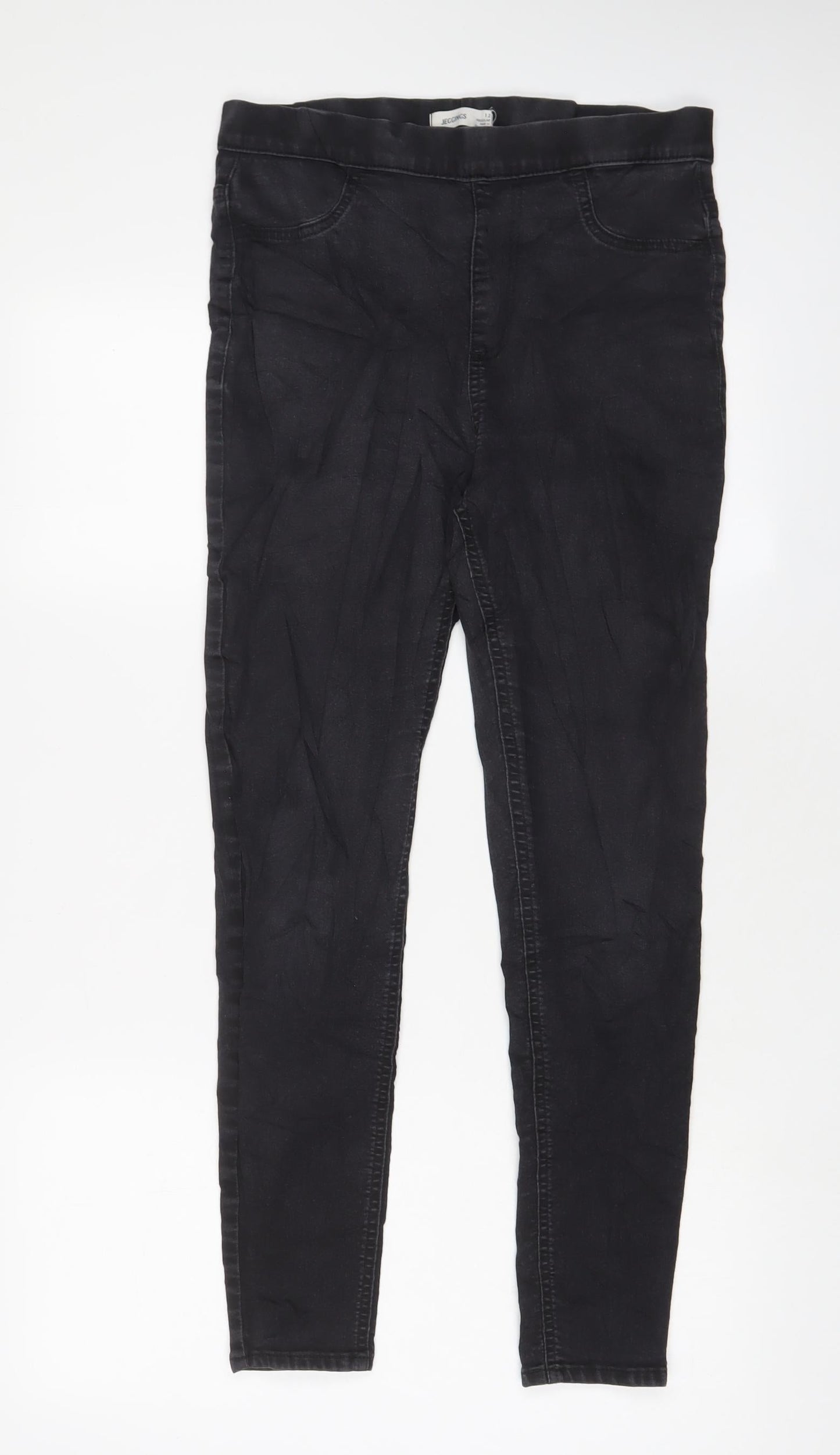 Womens UK Size 12 Marks and Spencer Regular Fit Jegging Grey Jeans
