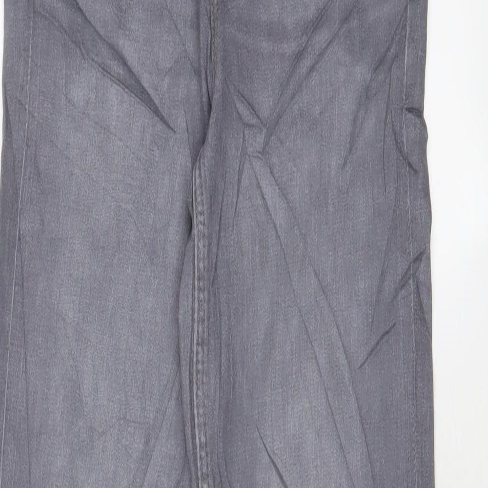 Womens UK Size 6 Marks and Spencer Regular Fit Straight Grey Jeans
